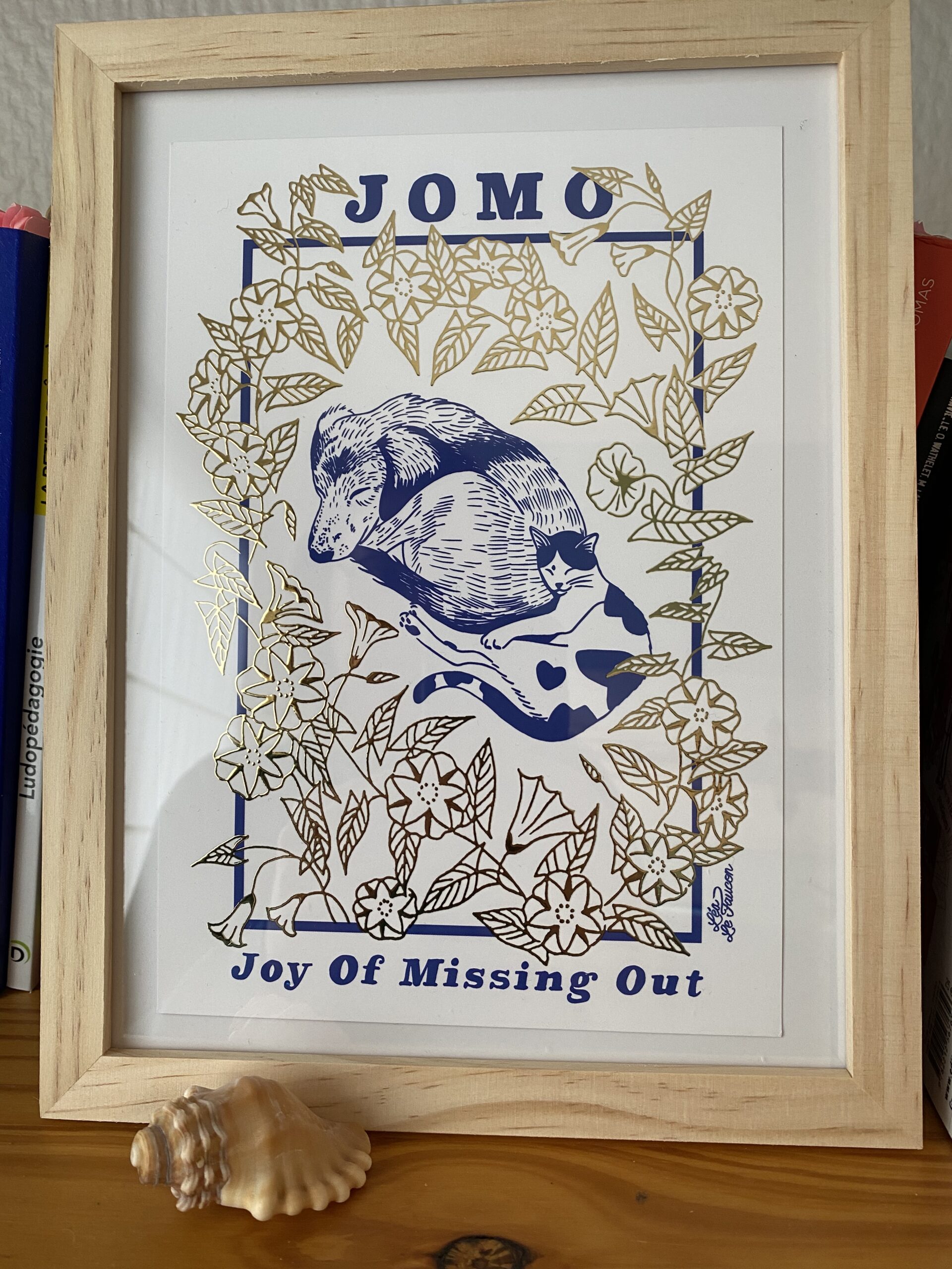 affiche JOMO : joy of missing out